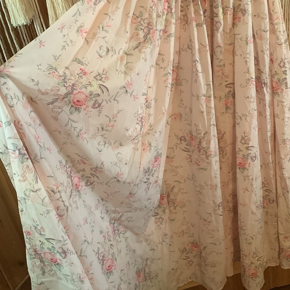 For This Moment Cottagecore Romantic Renaissance Tea Rose Milk Maid Dress Large - Picture 4 of 10